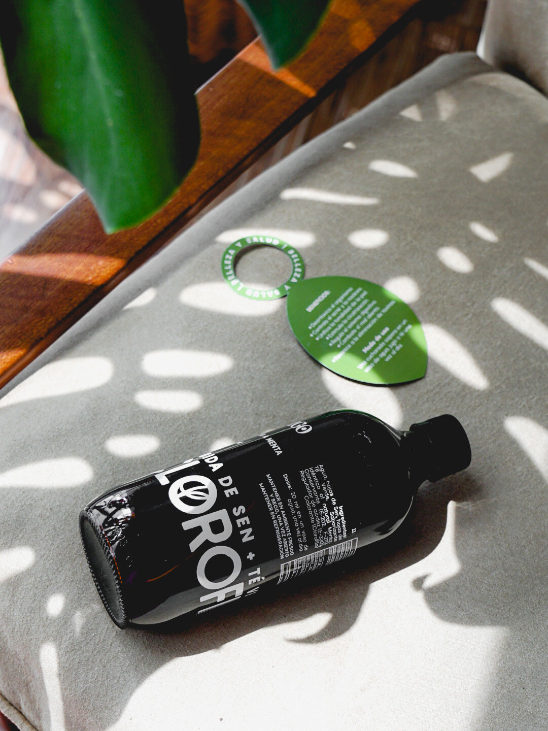 Clorofila + sen + té verde