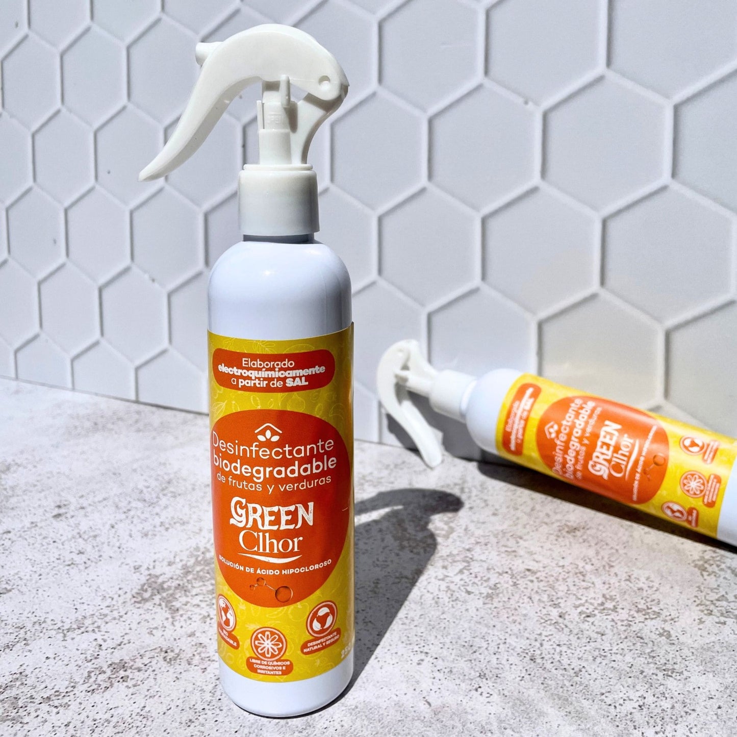 Desinfectante de frutas y verduras