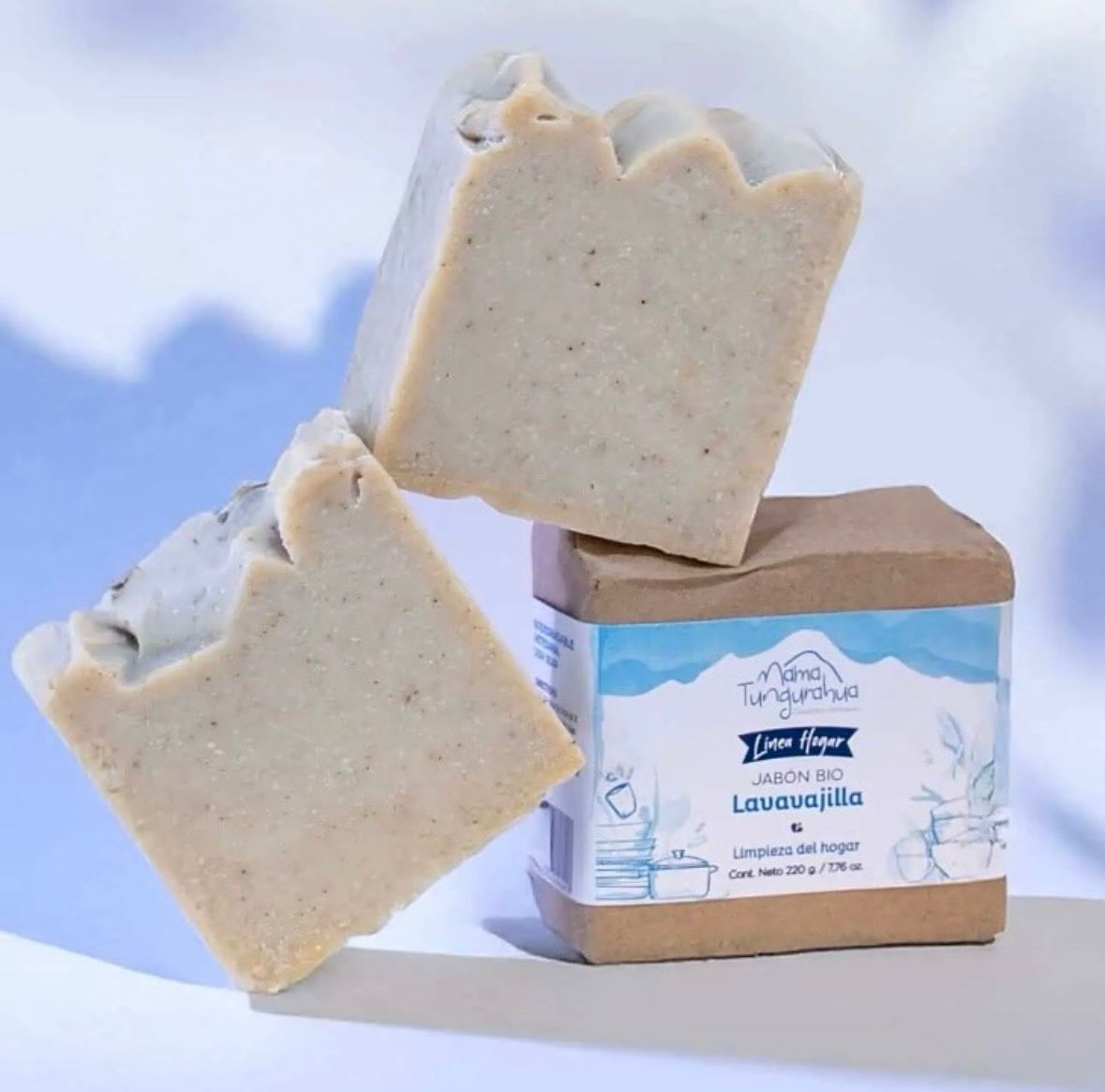 Jabón sólido para platos