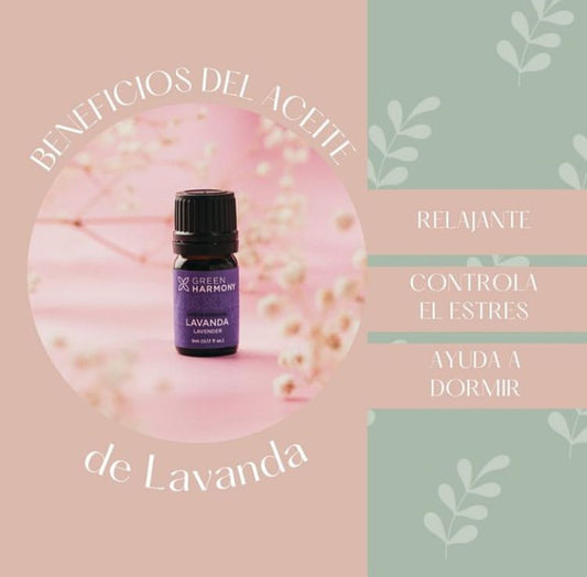 Aceite esencial de lavanda