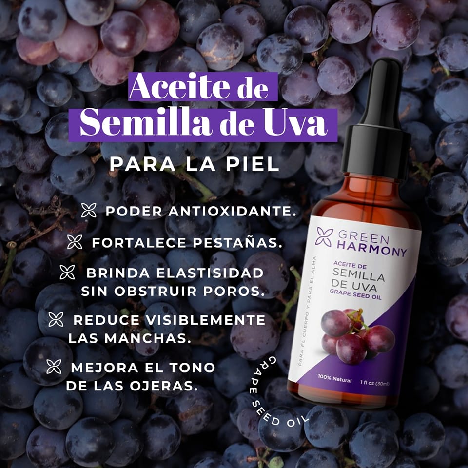 Aceite de semilla de uva