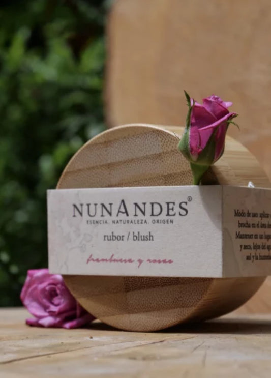 Blush frambuesas y rosas