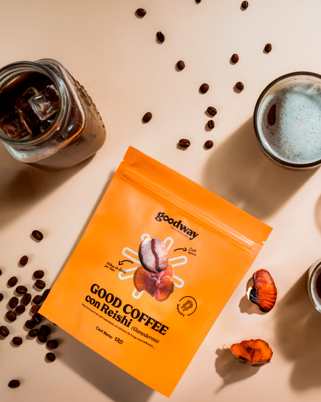 Café con Reishi (Ganoderma)