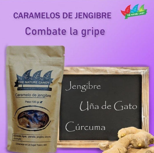 Caramelos de jengibre