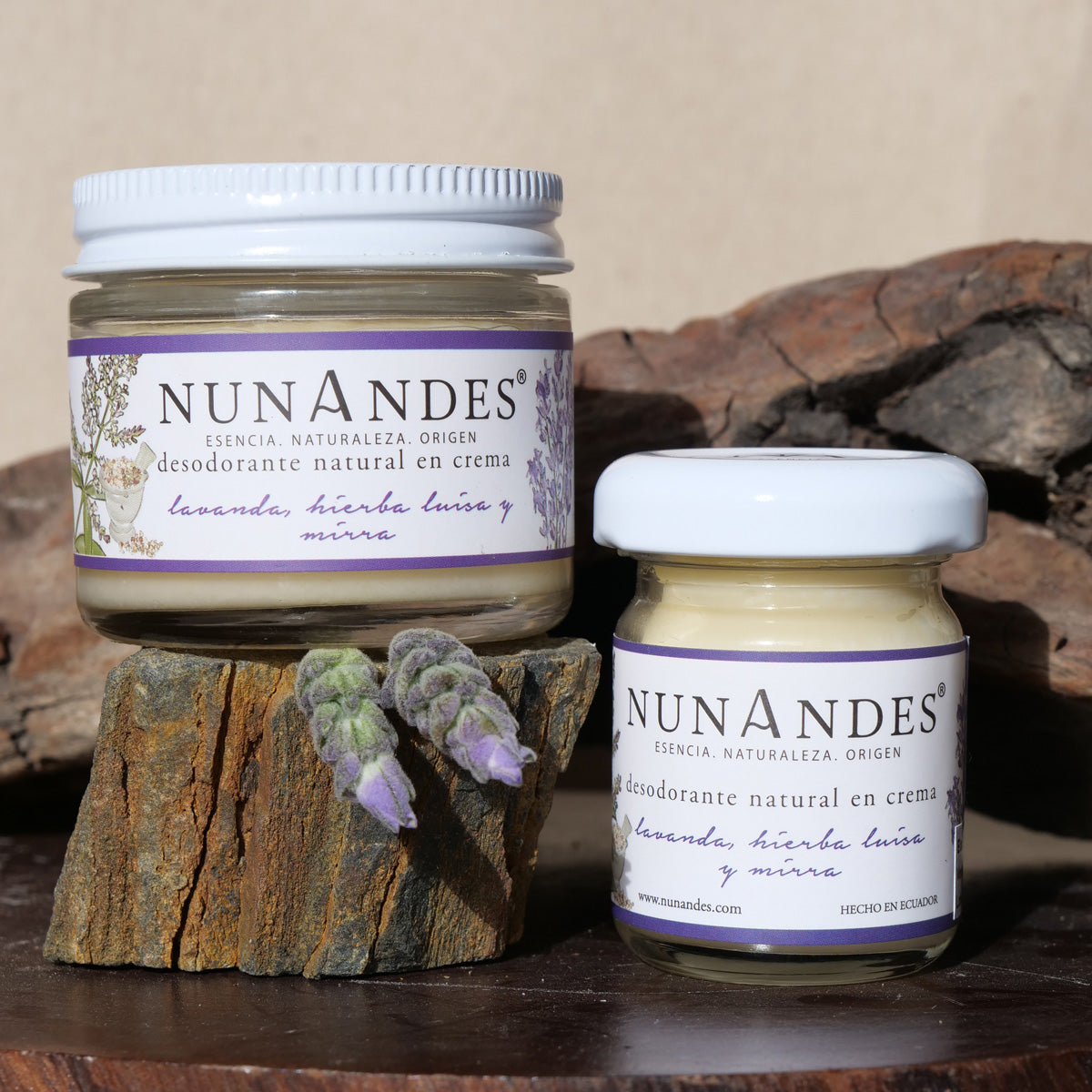 Desodorante natural en crema