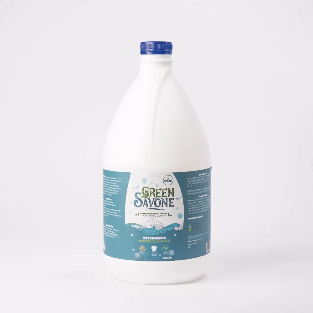 Detergente textil biodegradable