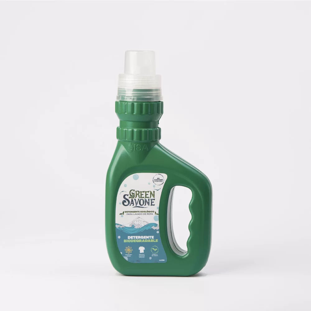 Detergente textil biodegradable