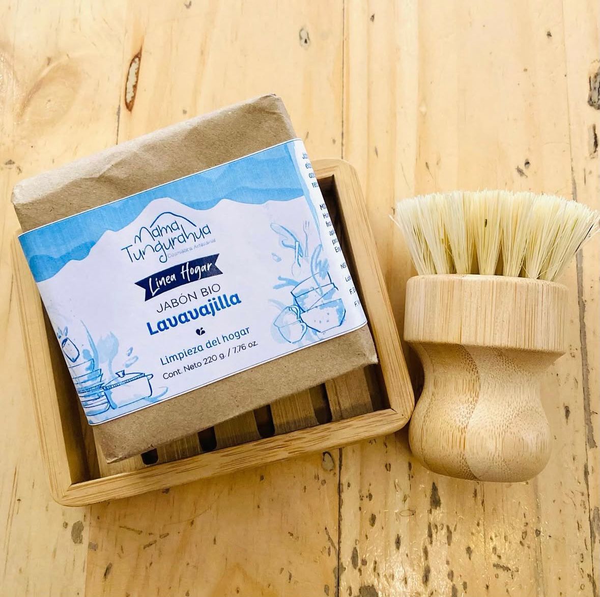 Jabón sólido para platos