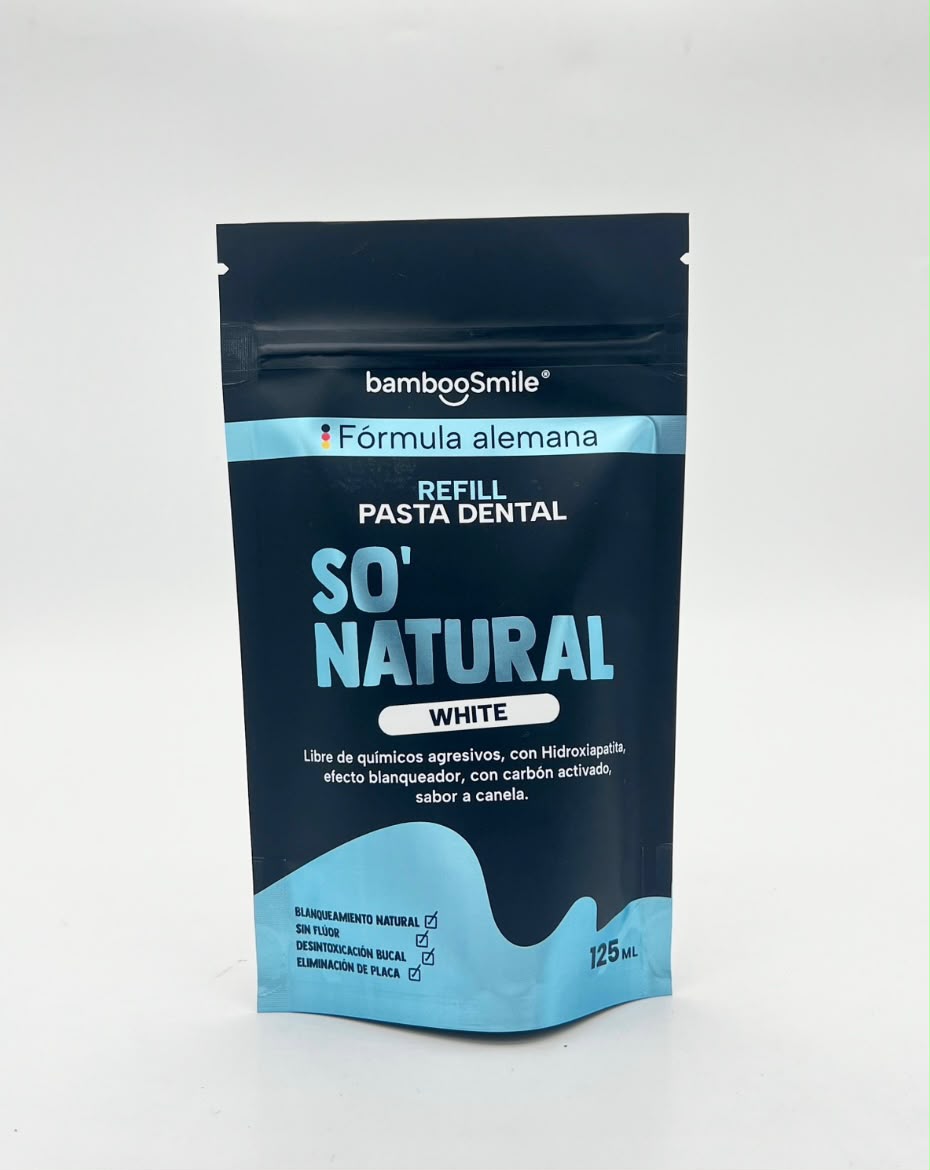 Refill pasta dental natural