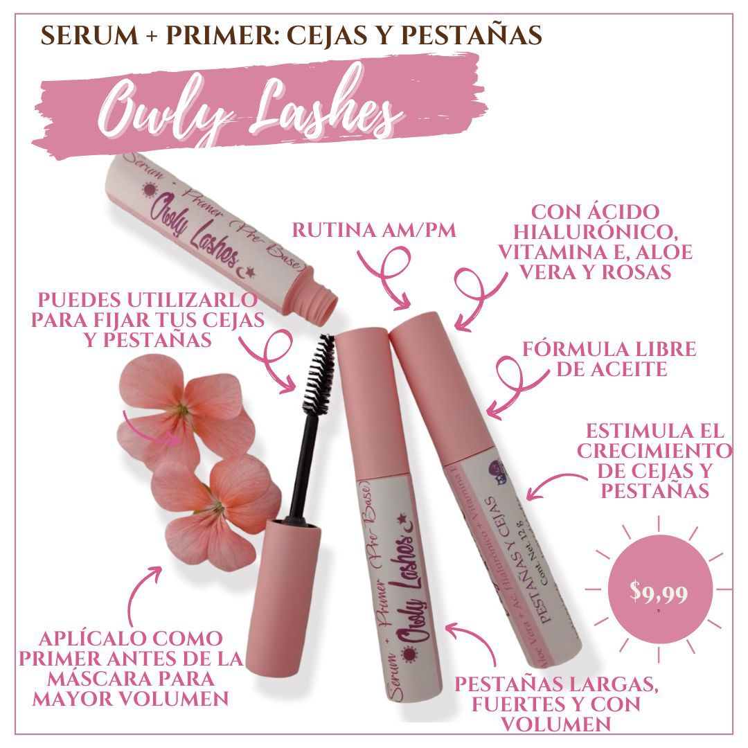 Serum para cejas y pestañas