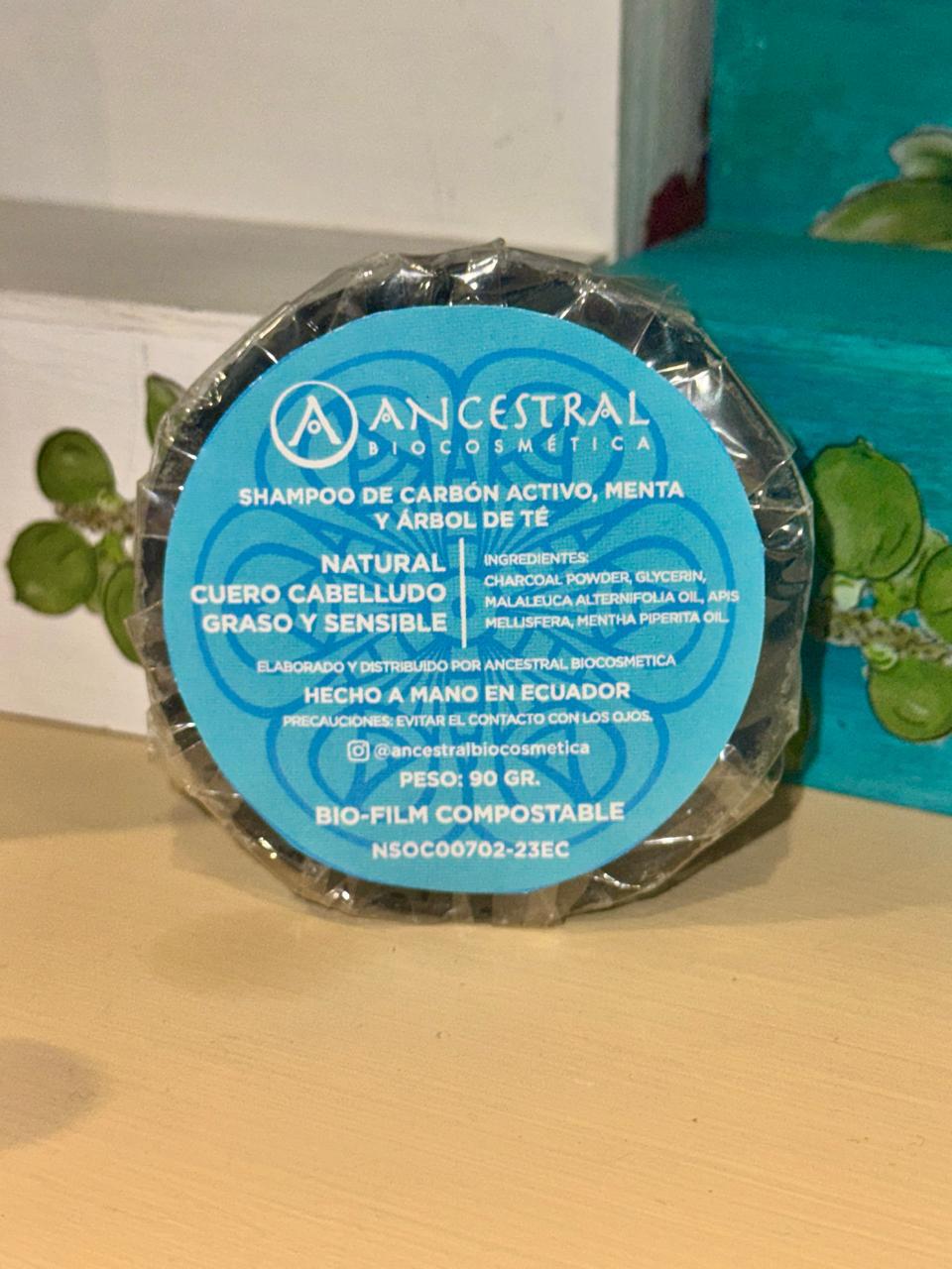 Shampoo sólido con aceites esenciales