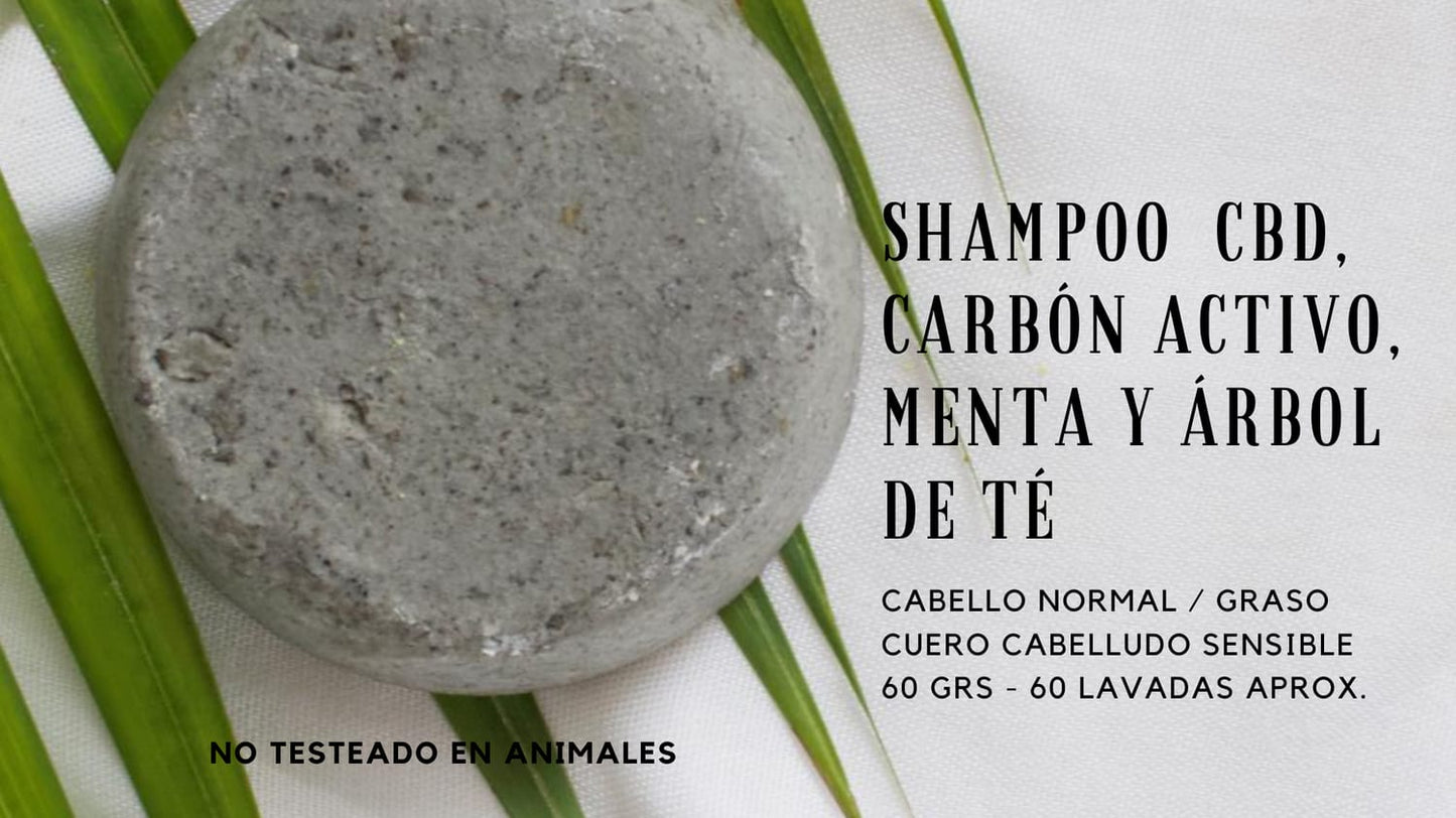 Shampoo barra CBD