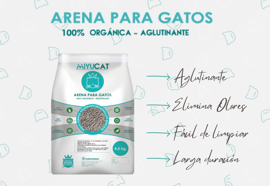 Arena para gatos